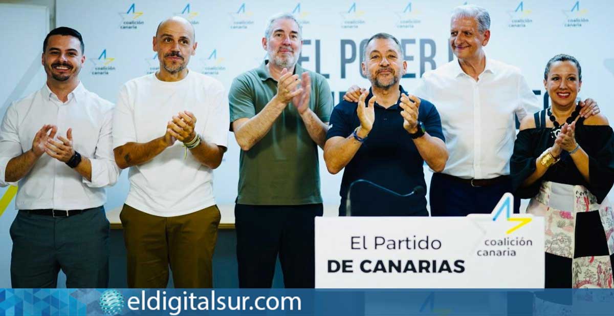 José Manuel Bermúdez, recién elegido secretario general de Coalición Canaria en Santa Cruz de Tenerife