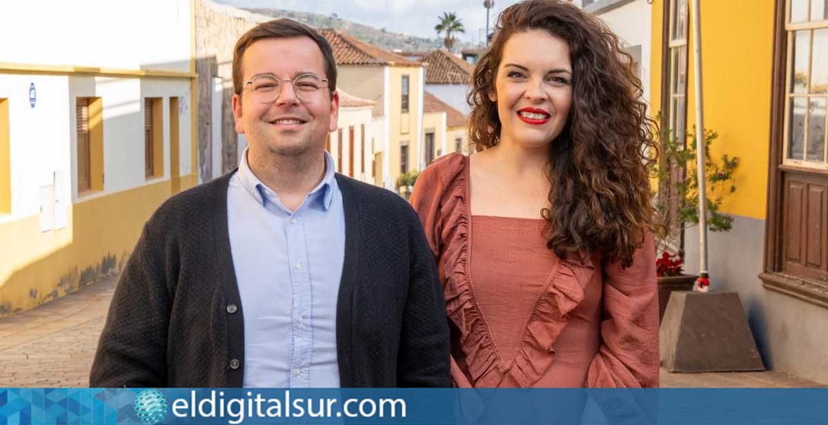 Jennifer Miranda y Adán García PSOE Granadilla de Abona