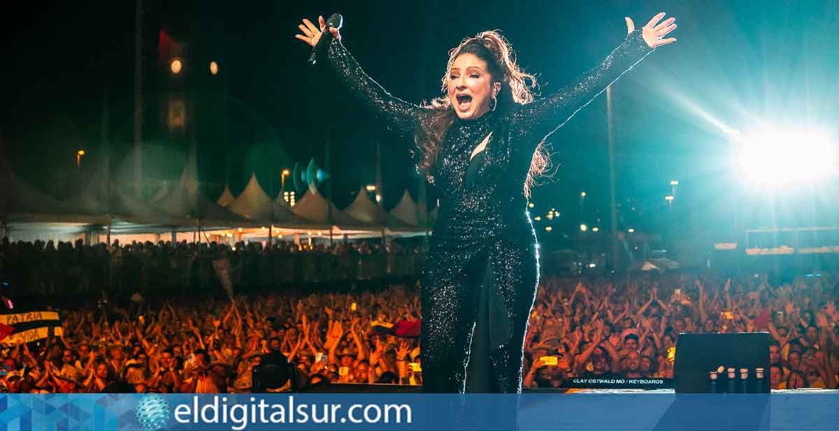 Gloria Estefan emocionó al público con un recorrido por sus grandes éxitos durante el Tenerife Cook Music Fest 2025