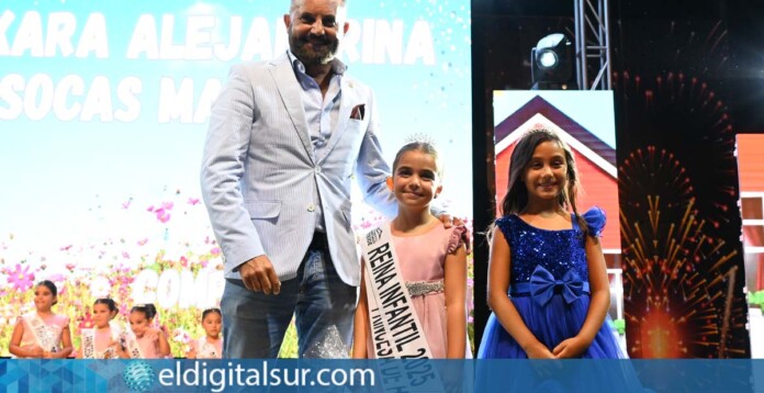 Guaxara Socas Martel recibió la corona de Reina Infantil 2025