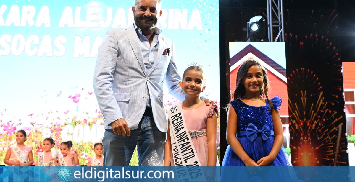 Guaxara Socas Martel recibió la corona de Reina Infantil 2025
