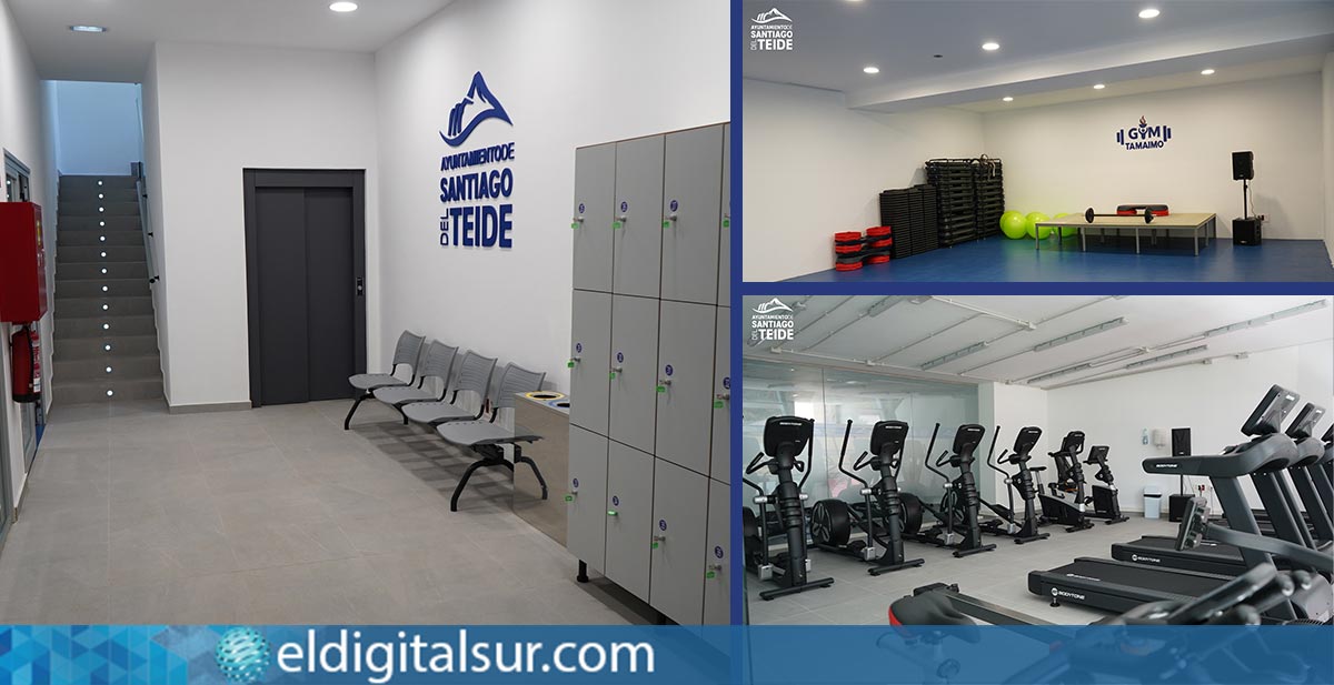 Modernas instalaciones del gimnasio municipal de Tamaimo