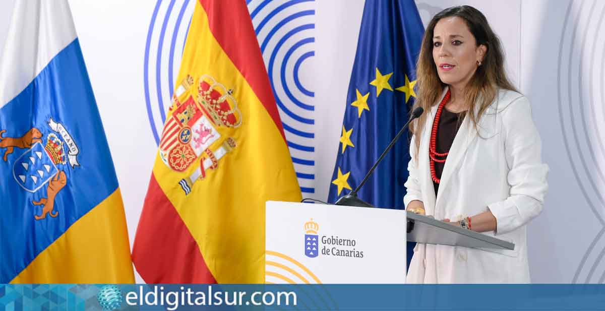 Jéssica de León, consejera de Turismo y Empleo de Canarias