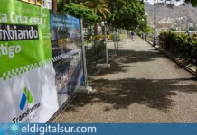 Obras de transformación en la Avenida de Anaga