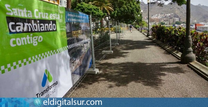 Obras de transformación en la Avenida de Anaga