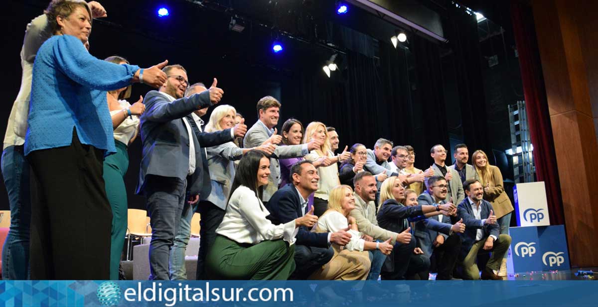 Foto archivo: Miembros del PP de Guía de Isora durante un acto de presentación hacia las elecciones de 2023 / Partido Popular