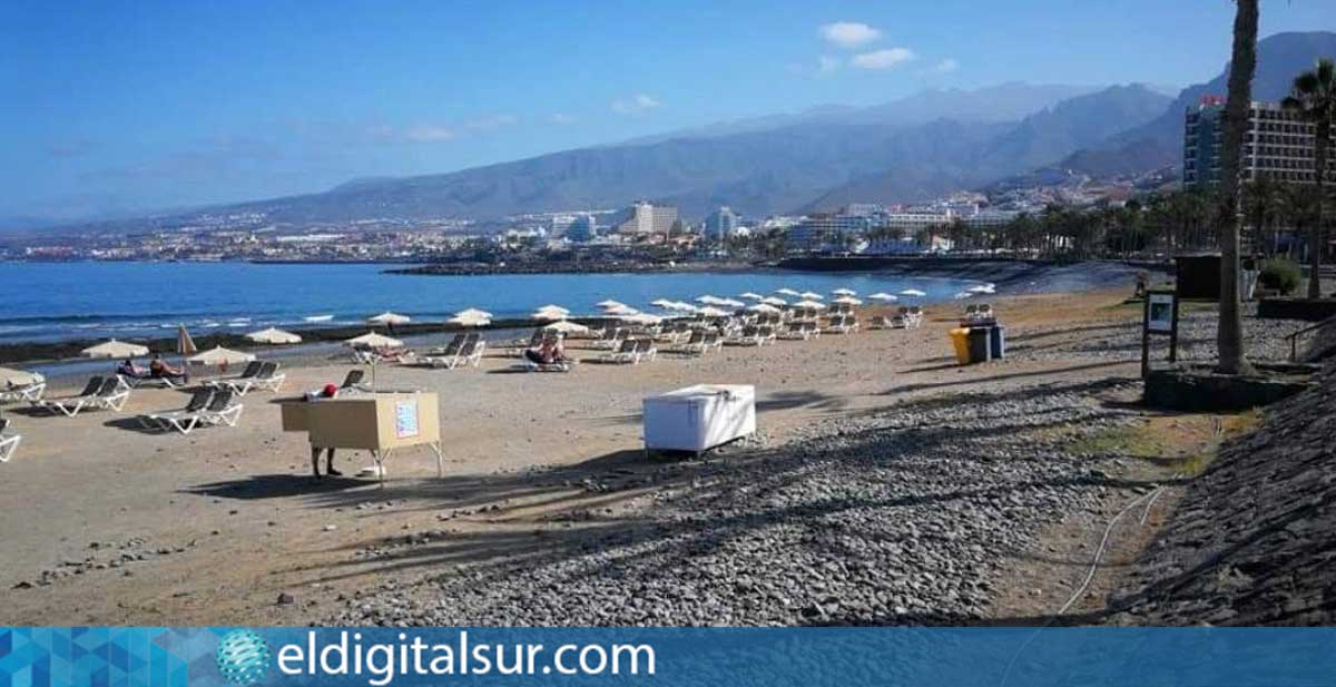 Vista panorámica de Playa Honda - Arona, Tenerife Sur