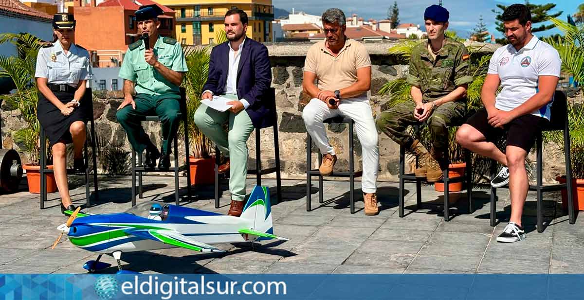 Presentación oficial del 29º Festival de Aeromodelismo en la Batería de Santa Bárbara, Puerto de la Cruz