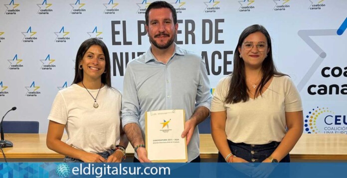 Serafín Mesa, consejero de Juventud del Cabildo de Tenerife y candidato a la Secretaría General de Jóvenes Nacionalistas de Tenerife
