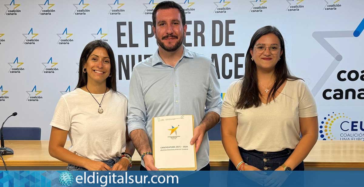 Serafín Mesa, consejero de Juventud del Cabildo de Tenerife y candidato a la Secretaría General de Jóvenes Nacionalistas de Tenerife