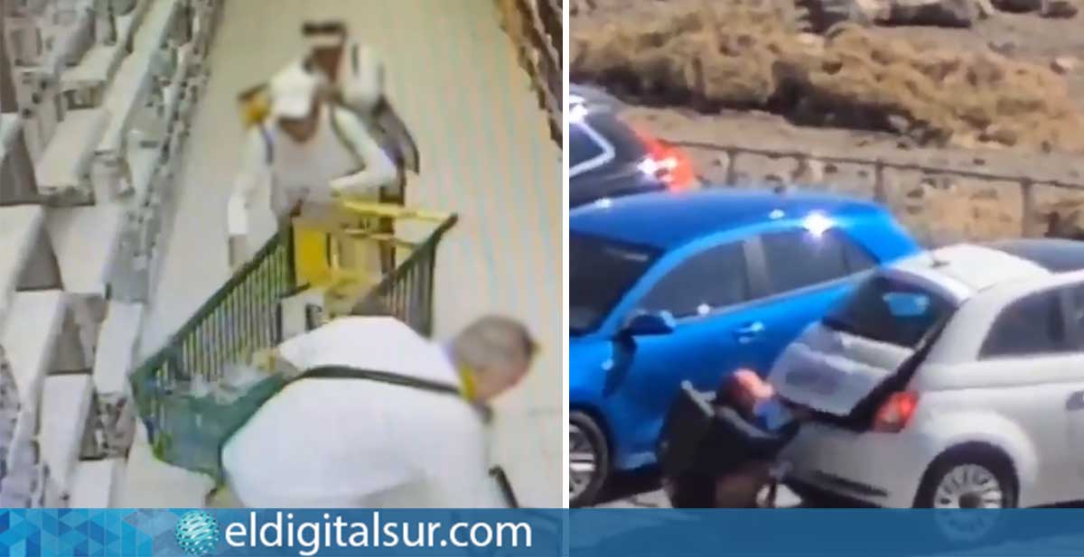 Imágenes captadas por la Guardia Civil durante la 