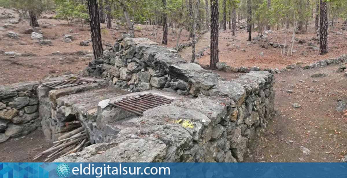 Zona recreativa en los montes de Tenerife