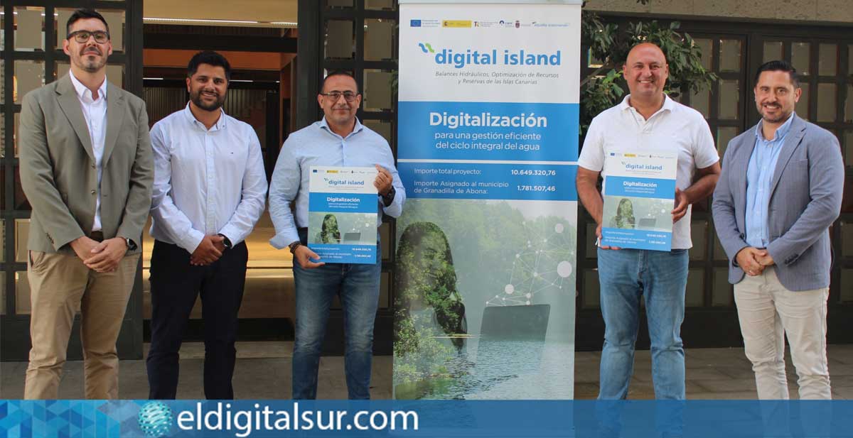 Presentación del proyecto de digitalización del ciclo del agua en Granadilla de Abona