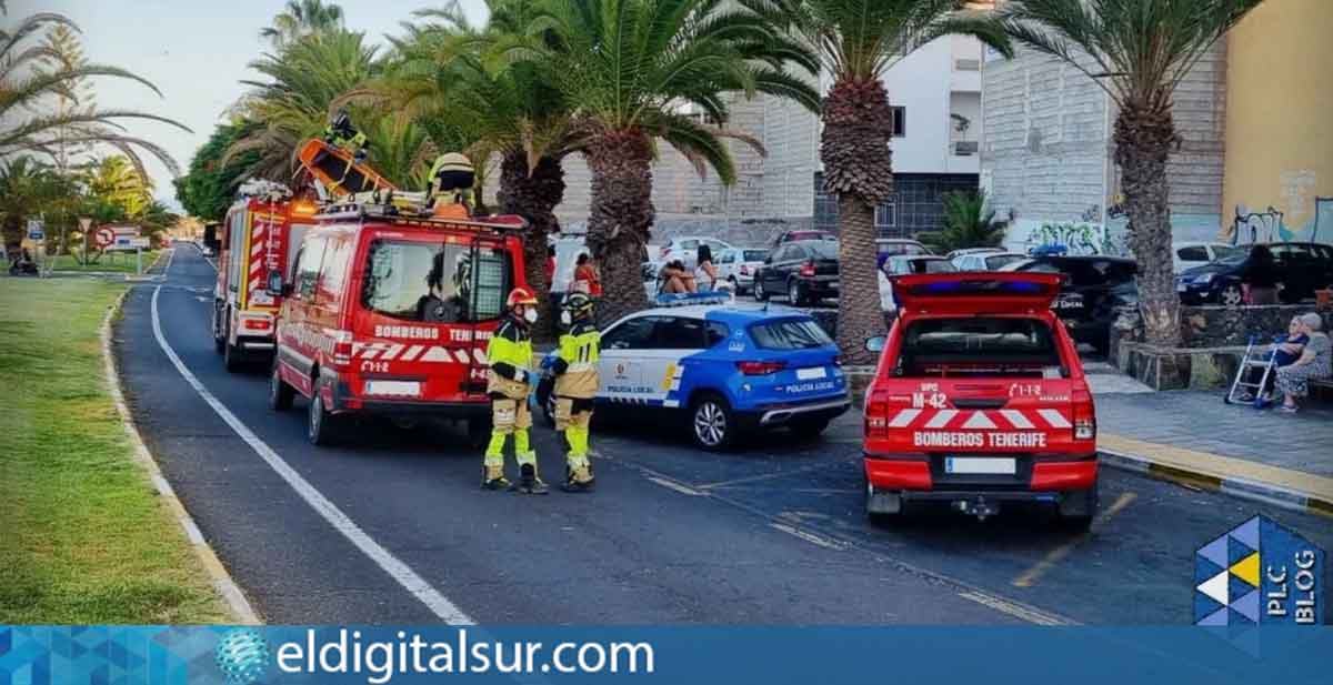 Recursos de emergencia y seguridad durante la intervención en El Fraile para asistir a madre e hija con síndrome de Diógenes