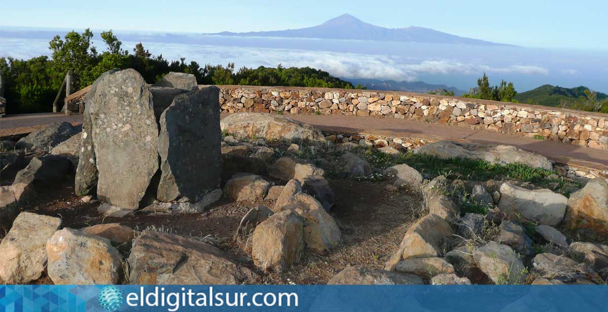 Aras de sacrificio en el Alto de Garajonay