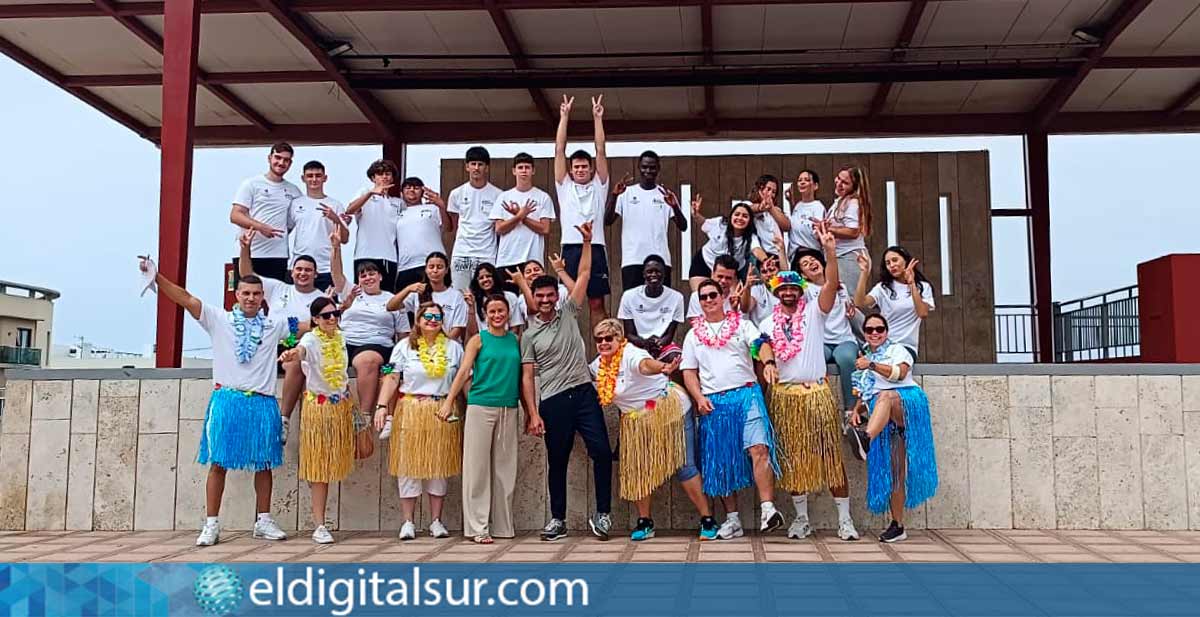 Participantes del campamento ‘Agüita’