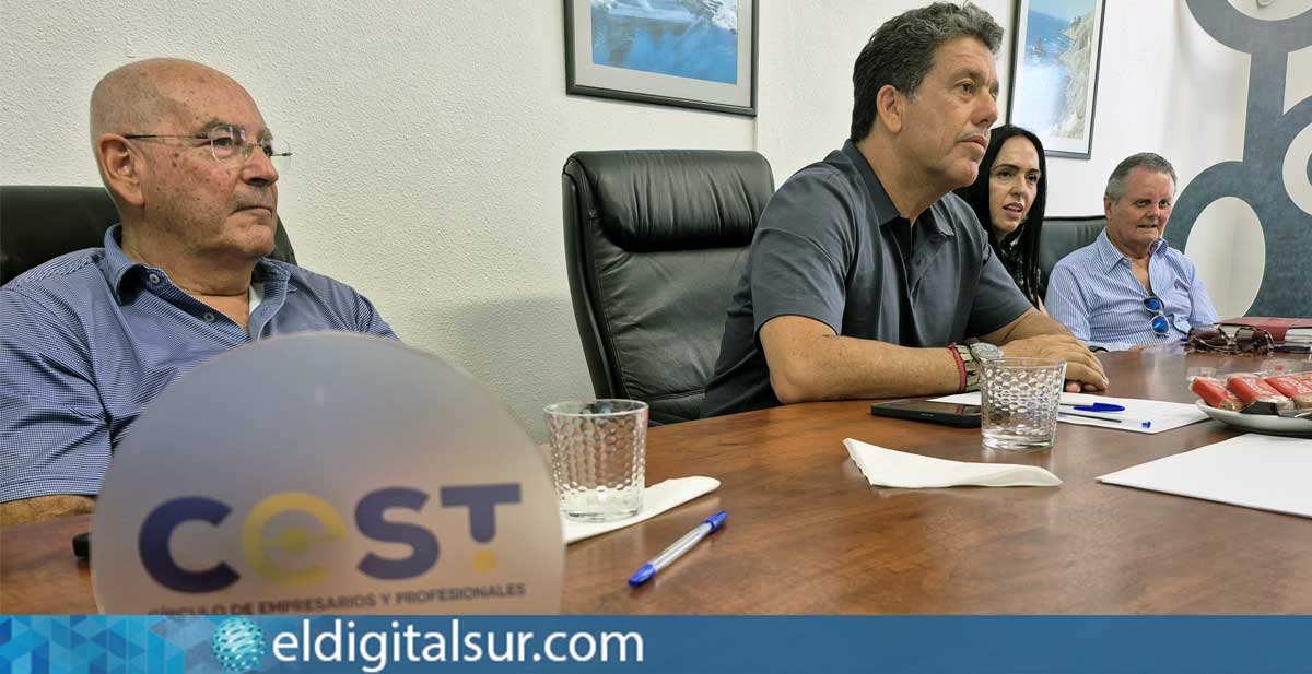 Representantes del Círculo de Empresarios y Profesionales del Sur de Tenerife (CEST)