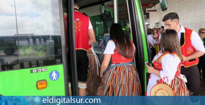 Titsa refuerza servicios por romerías