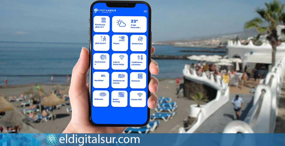 La aplicación móvil “Costa Adeje” ofrece información en tiempo real para mejorar la experiencia de residentes y turistas