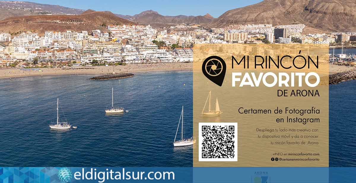 El Patronato de Turismo lanza el certamen ‘Mi rincón favorito de Arona’