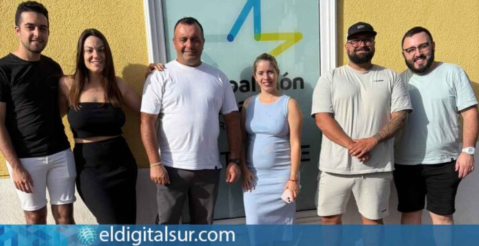 concejales de Coalición Canaria en El Tanque, con Carlos Alegría y Vicky Hernández