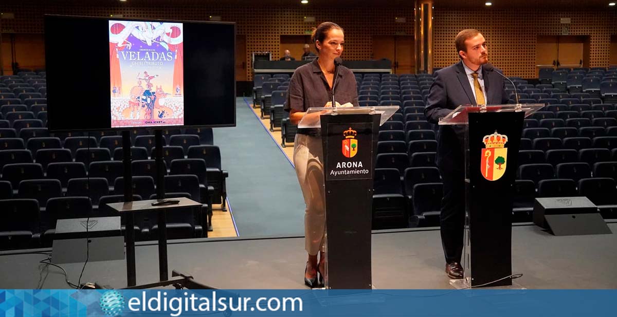 La alcaldesa Fátima Lemes y el concejal Naim Yanes presentan la nueva temporada cultural del Auditorio Infanta Leonor