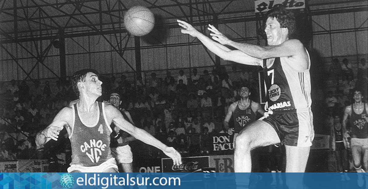 Carmelo Cabrera, base canario, dejó huella en el Club Baloncesto Canarias y alcanzó grandes hitos con el Real Madrid