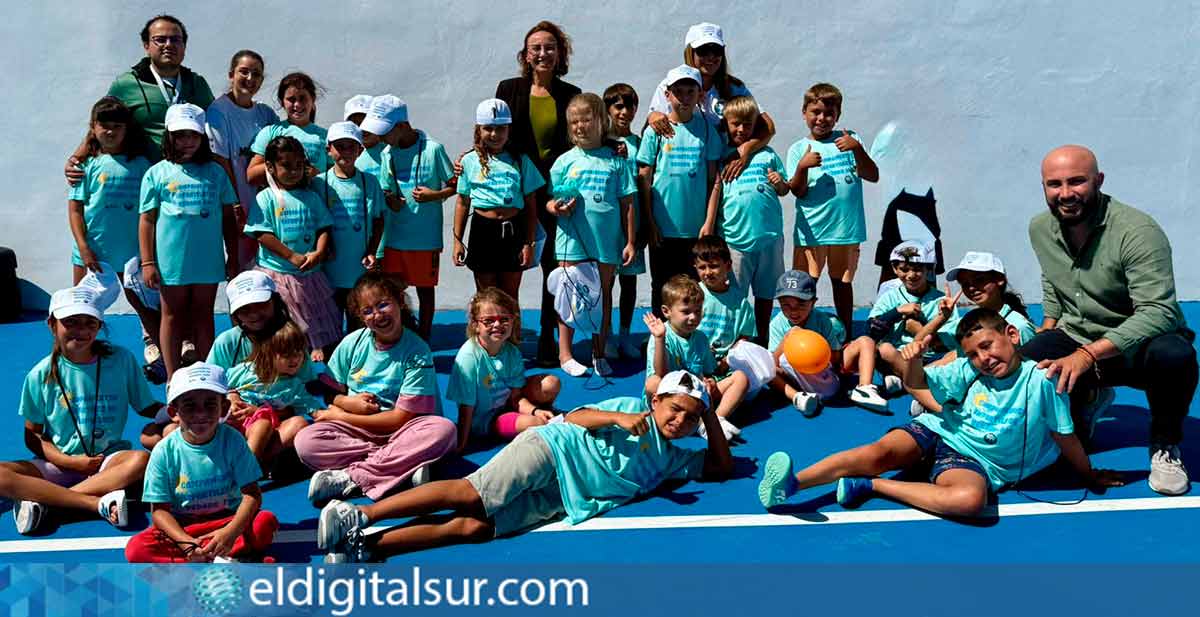 Niños participantes de los campamentos infantiles 2025