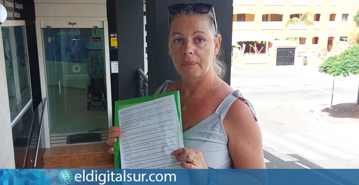 Heinke Preuss, madre del menor acosado en el centro educativo Luther King de San Miguel