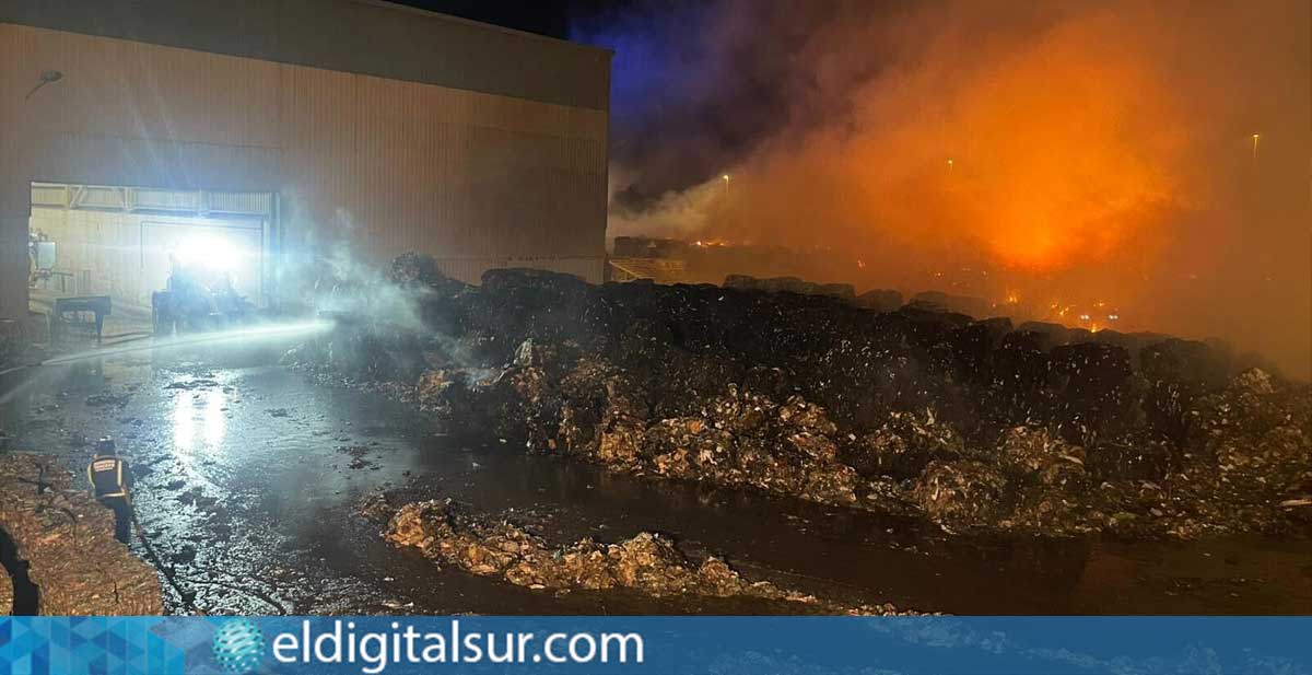 Incendio en la Planta Insular de Residuos Sólidos (PIRS) de Arico / EDS