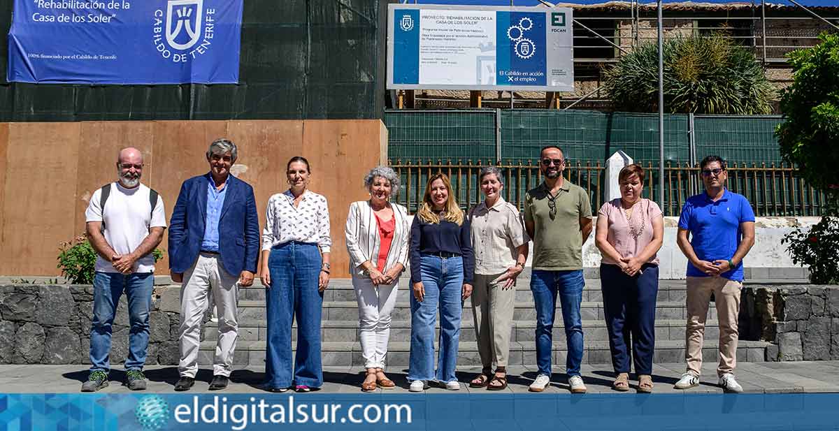 El Cabildo de Tenerife inicia las obras de restauración de la Casa Soler en Vilaflor
