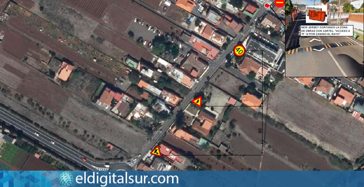 Cambios en la TF-113 por trabajos de mejora