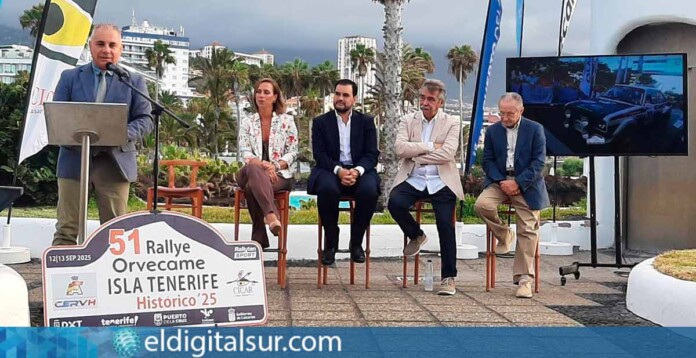 Presentación-51ª-edición-del-Rallye-Orvecame-Isla-Tenerife-Histórico-040925 Presentación oficial del 51 Rallye Orvecame Isla Tenerife Histórico en el Complejo Turístico Costa de Martiánez, Puerto de la Cruz