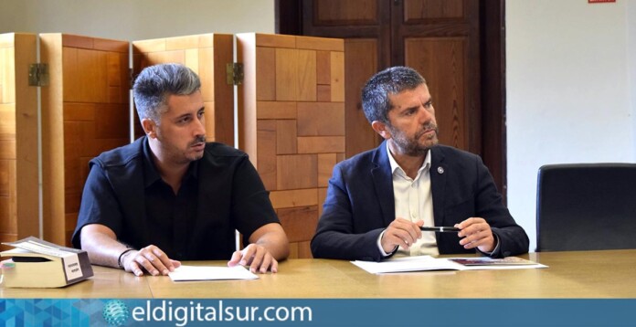 Reunión-de-Seguimiento-Curso-Académico-La-Laguna-030925 El alcalde Luis Yeray Gutiérrez y el rector Francisco García en la reunión habitual de seguimiento