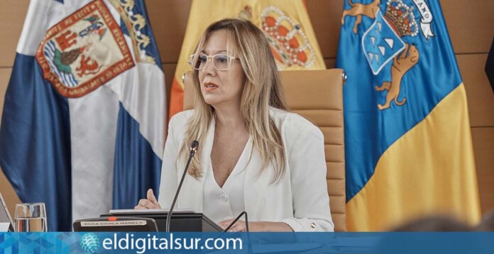 Rosa-Dávila-240925 La presidenta Rosa Dávila celebra el avance del proyecto para el tercer carril en la TF-5, tramo Guamasa–Aeropuerto Norte