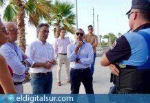 Refuerzo de seguridad en Los Charcos de Valleseco