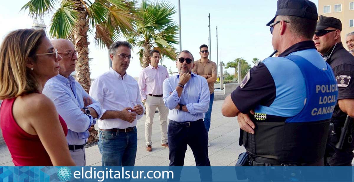 Refuerzo de seguridad en Los Charcos de Valleseco