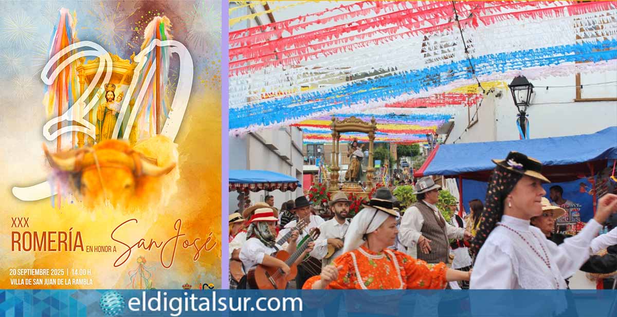 San Juan de la Rambla se prepara para celebrar la 30ª edición de la Romería en honor a San José
