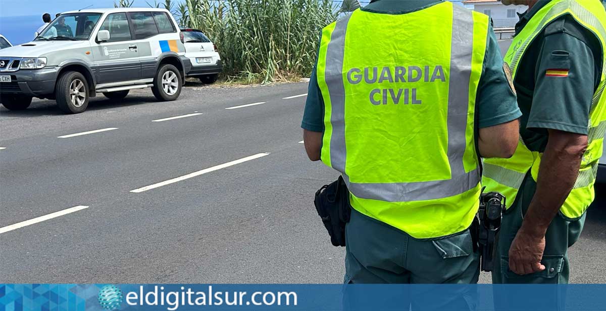 Agentes de la Guardia Civil realizan controles en Tenerife