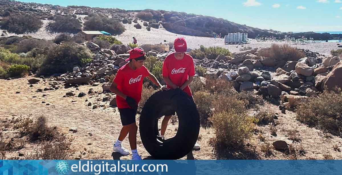 Los 308 kilos de residuos recogidos fueron clasificados para su reciclaje como parte del programa Mares Circulares