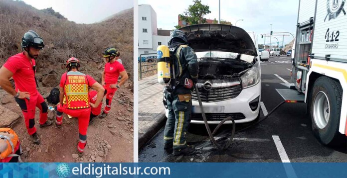 Actuaciones Bomberos de Tenerife