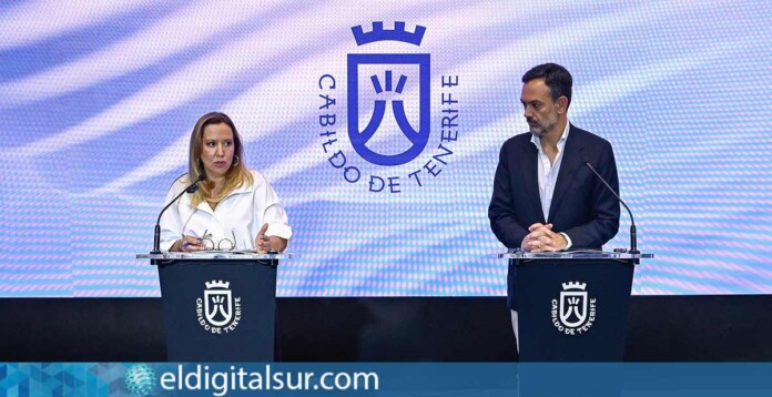 Rosa Dávila y Lope Afonso en Consejo de Gobierno