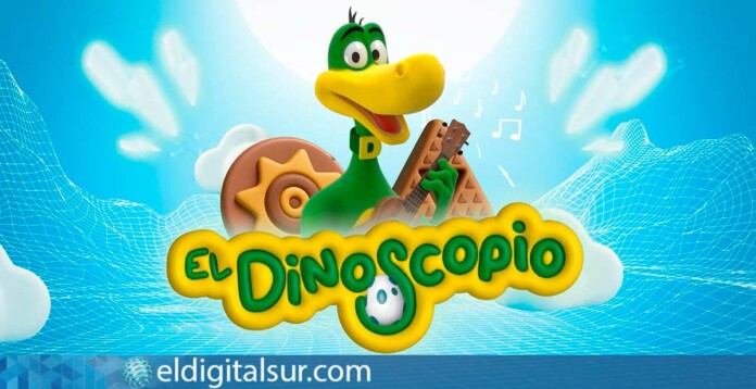 La familia Dino protagoniza Dinoscopio, el nuevo proyecto audiovisual educativo de HiperDino sobre el patrimonio cultural canario
