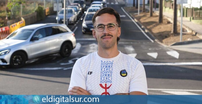 Javier Álvarez, integrante de Drago Canarias en Los Realejos