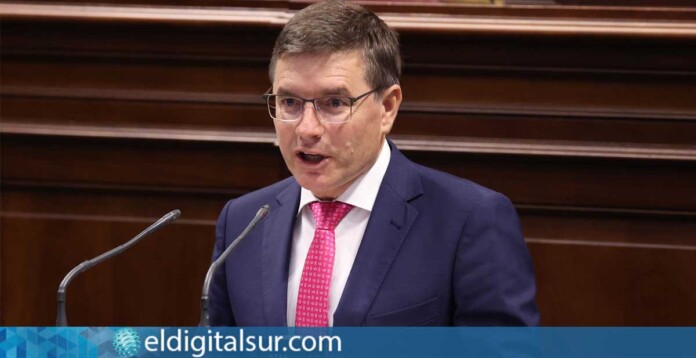 Nicasio Galván, portavoz del grupo parlamentario VOX en Canarias