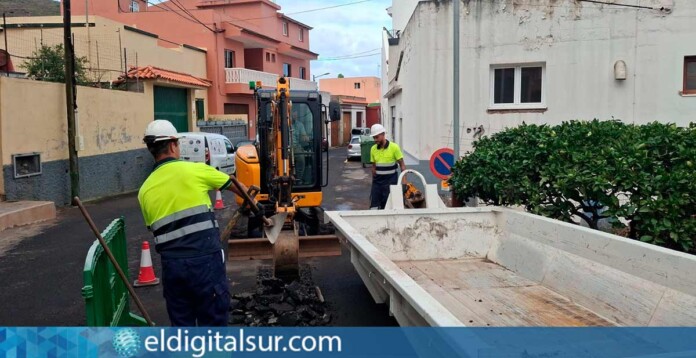 Obras de Saneamiento en Tegueste