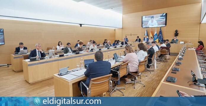El Pleno del Cabildo de Tenerife aprobó por unanimidad reclamar financiación estatal para los proyectos ferroviarios de la Isla