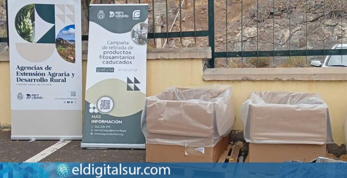 campaña de recogida de residuos fitosanitarios en Tenerife