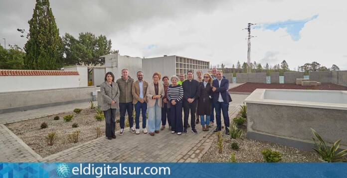 Inauguración de la ampliación del cementerio de Vilaflor