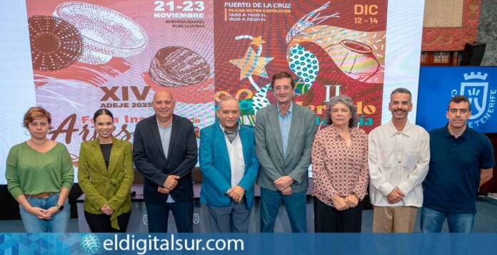 Presentación de la Feria de Artesanía de Adeje y el Mercado de Navidad del Puerto de la Cruz